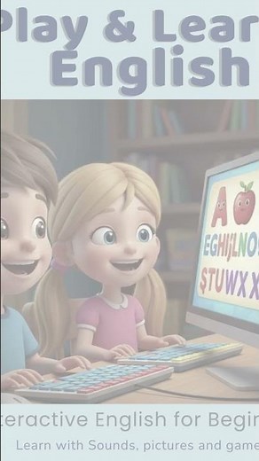 Así empieza mi curso interactivo de inglés para niños 🎉 | Primera lección