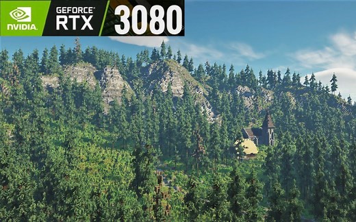 【Minecraft】4K RTX3080 顶级光影展示
