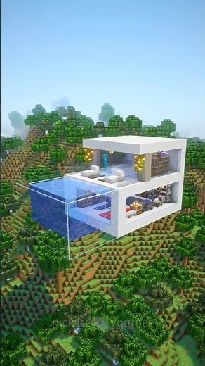 Minecraft Modern Sky Base 🏠 #minecraft