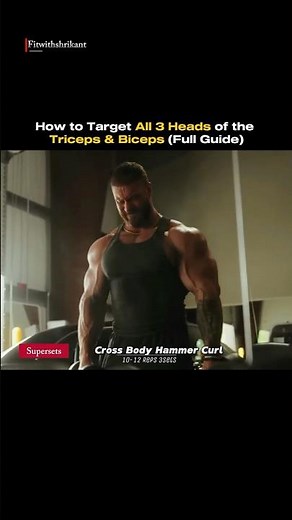 How to Blow Up Your Arms (Targeting Biceps & Triceps Perfectly) | Grow BIGGER Arms #cbum #motivation