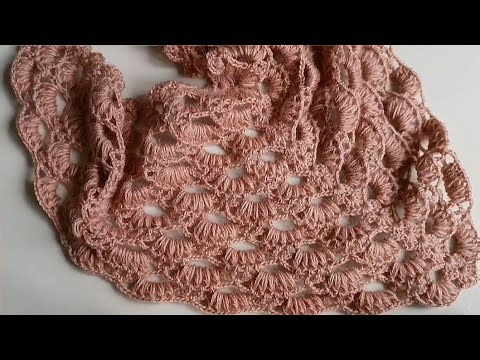 Crochet So Beautiful shawl step by step