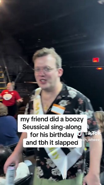 Boozy Seussical Sing-Along for a Birthday Celebration