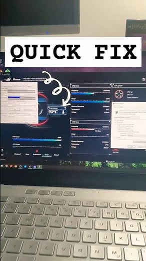 Laptop Overheating Issue Super Quick Fix ! #Shorts