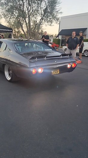 This street machine 72 SS Chevelle of @war_machine_72 needs to be seen to be appreciated. Lots of unique custom touches and monstor power helps it stand out in a crowded field of Chevelles. Look forward to seeing this one at the next @qruisinpch on Sunday. #Chevelle #chevychevelle #classiccarsdaily #classiccars #hotrod #streetod #streetmachine #customcar #americanmusclecars #americanmusclehd #prostreet #protouring #cruisinglife #bigblock #chevyperfomance #streetmachine #streetbeast | So Cal Clas