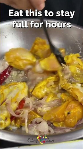 I eat this and stay full for hours #weightlosstips