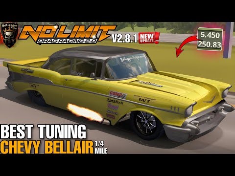 Latest Tune Chevy Bellair 5.4 second in 1/4 mile no limit drag racing 2 V2.8.1