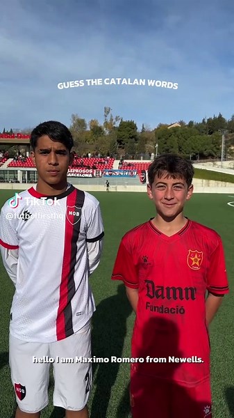 Five Catalan words, one brave guesser… let’s see how many he gets right 😅 #newells #damm #catalan #argentina #conmebol