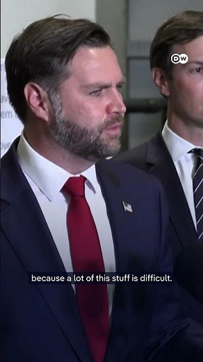 'A lot of this stuff is difficult' JD Vance on securing the US-brokered ceasefire | DW News