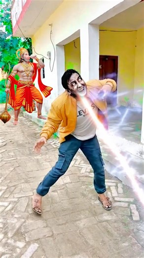 Hanuman Ji Ke Sachhe Bhakt Ki Story 🙏 #shortvideo #trending #comedy