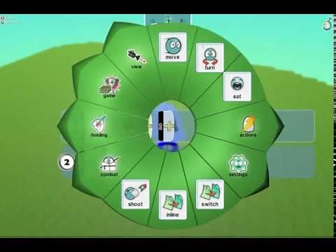 Simple Apple Collecting Game on Kodu