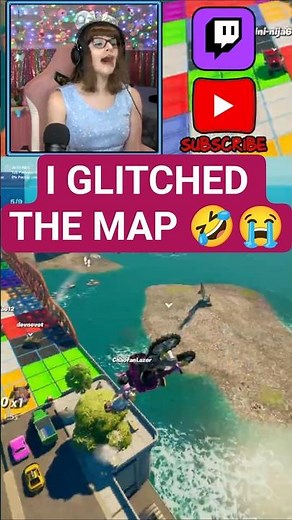This Jump Glitch BROKE Color Switch Completely 💀🤣 #fortnite #shorts #glitch
