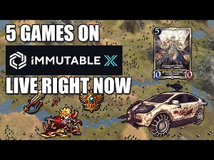 5 Games on Immutable X - Play To Earn $$$