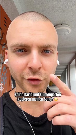 Zufall? 😉 Joke, ich liebe den Song 💚#shirindavid #blumengarten #kitschkrieg #gutgenug #deutschrap