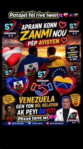 Zanmi pèp ayisyen an Venezuela: relasyon ak peyi Dayiti plizyè lane