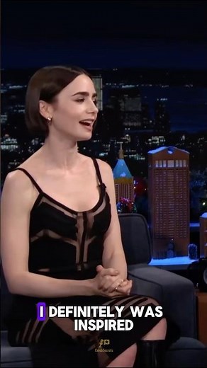 Lily Collins about her haircut for Emily in Paris