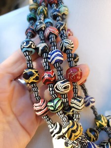 Java Glass Beads Variable Necklace 14" Variable 4-14mm / Gooseberry Beads / Option to Choose / Jewelry Making Supplies. - Etsy