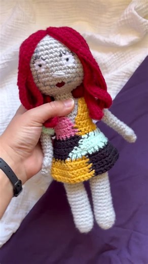 Crochet Sally Doll: Nightmare Before Christmas Plush Toy - Etsy