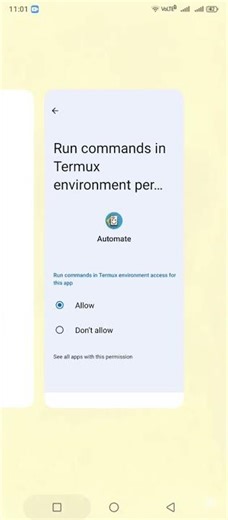 Run Termux command from Automate | Cách chạy lệnh Termux từ Automate