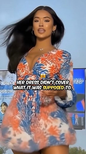 SHE TRIED TO PLAY IT COOL—BUT THE WIND WENT FULL CHAOS. Her dress went sky high. Her dress didn’t cover what it was supposed to. Catch the raw, uncensored footage in the comments. 👇 | You Know WHAT?