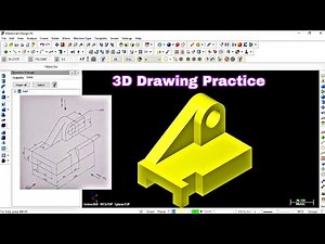 Mastercam 3D Drawing Practice Tutorial - 7