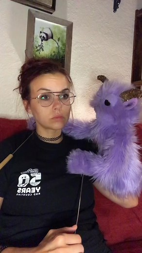 When you’re trying to make TikToks at2AM and your brain dies #puppet #sleepytime #littlemonsters #foryou #foryoupage #awkwardtexts #halloweekend #cute