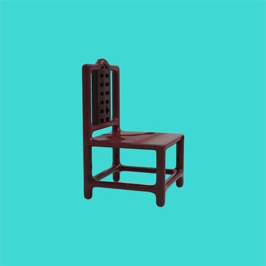 Modem Wooden Chair #mayamodeling