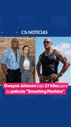 ¡UN DRÁSTICO CAMBIO! 😱 👉 El reconocido actor e ícono de la lucha libre, Dwayne Johnson, impactó al mundo durante el Festival de Cine de Venecia. 🇮🇹 En medio de la promoción de su nueva película “Smashing Machine”, “La Roca” mostró el gran cambio físico que ha realizado para interpretar a Mark Kerr, histórico luchador de artes marciales mixtas de la UFC. 💪 Por ese motivo, Johnson perdió 27 kilos, mostrando una figura más esbelta y menos musculosa a los que acostumbra tener en sus diferentes 