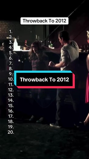 Top 2012 Throwback Songs That Defined a Generation