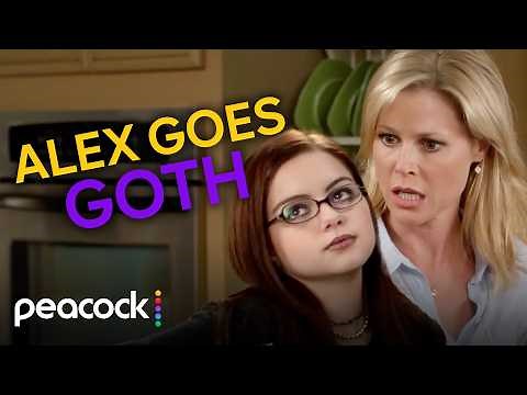 Modern Family | Alex Enters Her Goth Era To Fit In With a New Friend Group