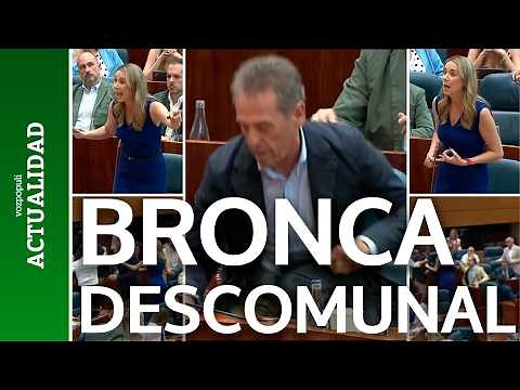 CASI LLEGAN A LAS MANOS en la Asamblea de Madrid: Lío descomunal con un diputado del PSOE