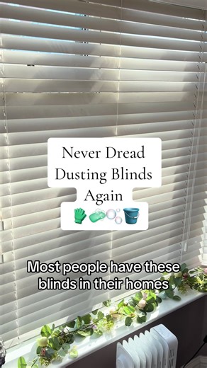 Never dread cleaning your blinds again!!!! these are the viral Minky dusk gloves and they keep selling out on Tik Tok shop. I’m a domestic cleaner and I bought two and I were one on each hand and it makes dusting blinds a breeze. These are a powerful, high density, microfibre material. Dust your ornaments, door frames, skirting boards, black furniture, Venetian blinds with ease!! You can use them wet or dry and give them a really good scrub and just pop them in the washing machine afterwards the