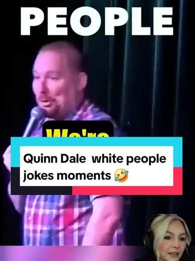 Quinn dale white people jokes moments #standupclip #comedynight #livedlaughing #crowdmoment #funnyreel