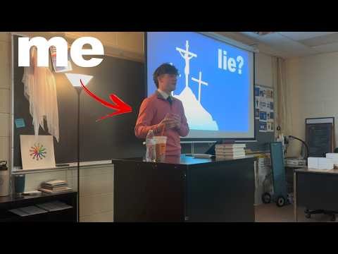 I Gave a BOLD Speech about Jesus And STUNNED my Public High School!
