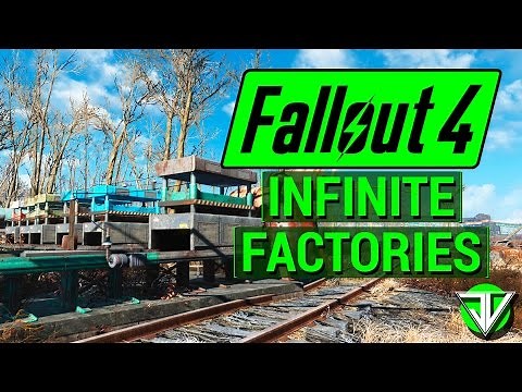 FALLOUT 4: Build INFINITE FACTORIES with Manufacturing Extended! (Best Contraptions DLC Mod!)