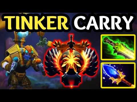 🔥 TINKER Carry Is Real — Unexpected Damage Machine 🔥 Dota 2 Safelane
