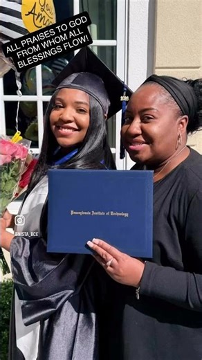 God blessed me to bring forth a nurse! God blessed her with the mind to achieve the goal! #proudmom