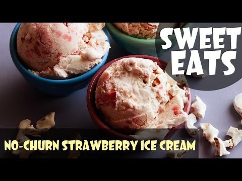 No-Churn Strawberry Ice Cream | Food Network