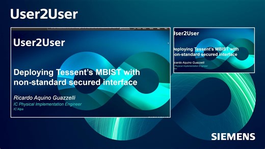 ICALPS - 使用非标准安全接口部署Tessent MBIST