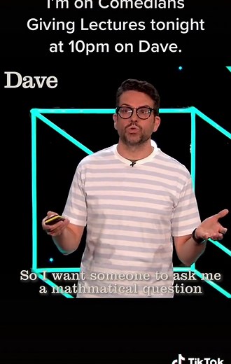 Comedians Giving Lectures: Engaging Audience on Maths