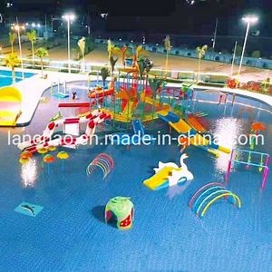 [Hot Item] Funny Water Park Equipment Interactive Aqua Park for Kids Family