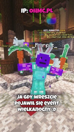 Ja gdy wreszcie pojawił się Event WIELKANOCNY w Minecraft!