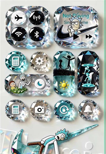 Here's a tutorial on creating trendy crystal (diamond) textured desktop icon effects. Easily create them for free with just one photo. Crystal filters, crystal effects—these crystal desktop icons look so high-end! Create similar icons for free in the bottom left corner. #capcutforus #wallpaper Click the link below to get CapCut and get beautiful live wallpapers for your device. #PhoneWallpaper #CapCut #capcutpioneer