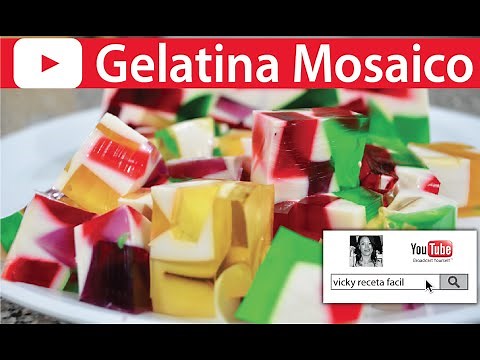 Mosaic Gelatin | Vicky's Easy Recipe