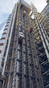 External lifts of Lloyds Building 🤩😍 | Touchdown London
