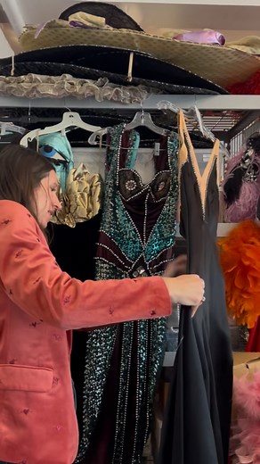 Come with me to pick out a dress for the International Emmy Awards. ✨ @fallentvseries has been nominated for an International Emmy and I will be attending the ceremony next week! Join me as I visit my friend Alexandra's incredible costume house @thelastfolliescloset to look for a dress. 🎬🏆🎥✨ . . #laurenkatebooks #fallen #iemmys | Lauren Kate