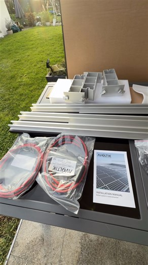 Avoltik Solarpanel Ballast Halterung für 2 Solar Module - PV-Montage Flachdach ohne bohren #avoltik