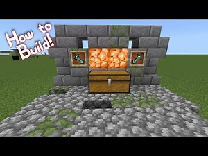 How to Make a Redstone Chest Lock: A Minecrafters Guide to Minecrafting #bedrock