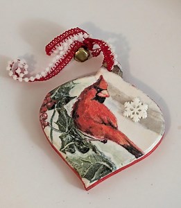 Cardinal Christmas Tree Ornaments - Etsy
