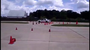 The Emergency Vehicle Operator Course (EVOC) is a requirement for all deputies operating LPSO/emergency vehicles. As part of the training, deputies must successfully complete a driving course which involves numerous maneuvers and is timed to show proficiency. Several deputies have been partaking in EVOC recertification this week. Here is a video shot by EVOC Instructor, Sergeant Baron Cortopassi, of fellow instructor, Deputy Glenn LeRay, driving through the course. We also send a special THANK Y