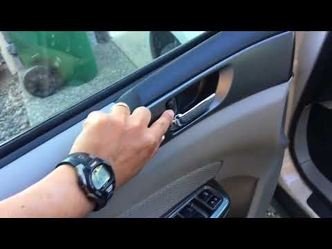 How to unlock your Subaru with a key without setting the alarm off.